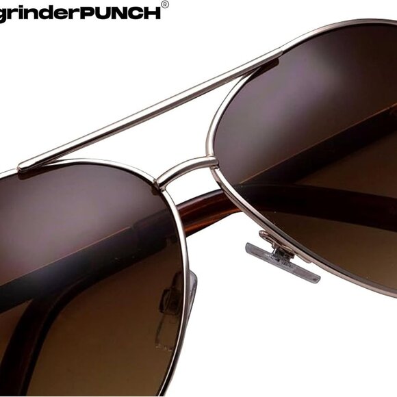 Big XL Wide Frame Extra Large Aviator Sunglasses Oversized 148mm - Picture 2 of 5